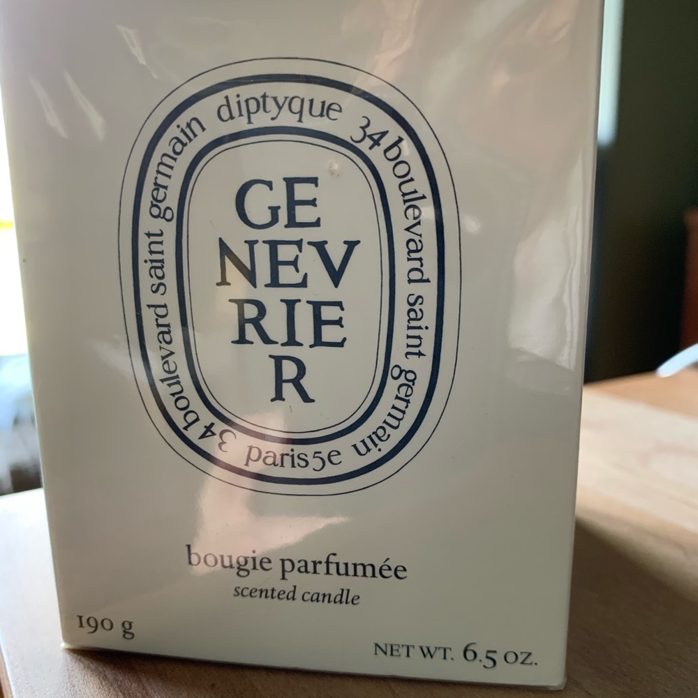 Diptyque candle, Genevrier (juniper) 6.5pz $32